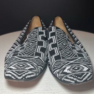 Donald J Pliner beaded loafers